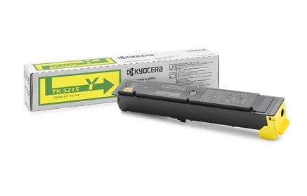 Kyocera TK 5215Y - Gul - original - tonerpatron - for TASKalfa 406ci