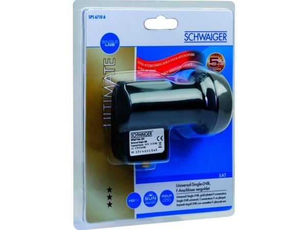 Schwaiger SPS6710A 531, F, 130 mA, 4 cm, 300 g, Antracit