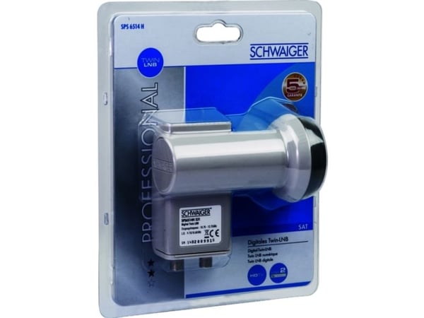 Schwaiger SPS6514H 531, F, 220 mA, 4 cm, Grå