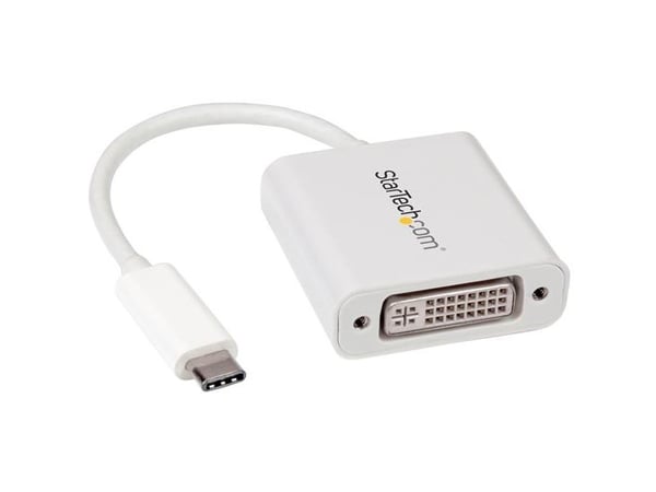 StarTech.com CDP2DVIW, 3.2 Gen 2 (3.1 Gen 2), USB Type-C, DVI-lähtö, 1920 x 1200 pikseliä