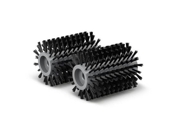 Kärcher - Roller brush - for stone-based surfaces, slabs (en pakke 2) - for Kärcher PCL 3-18