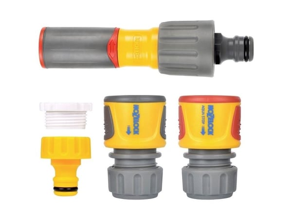Hozelock 100-100-240 Sprinkleripistooli, jossa on liitin