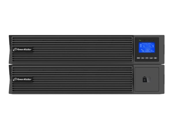 PowerWalker VFI 1500 ICR IoT - UPS (rackmonterbar/ekstern) - AC 160-300 V - 1500 watt - 1500 VA - 9 Ah - RS-232, USB
