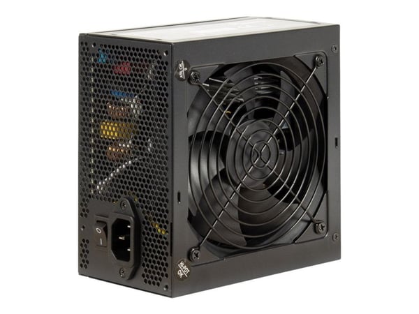 Argus BPS-600 - Strømforsyning (intern) - ATX12V 2.4 - 80 PLUS Bronze - AC 100/240 V - 600 watt - aktiv PFC