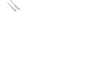 InLine 99939W, 3.5mm, Hankjønn, 3.5mm, Hankjønn, 5 m, Hvit