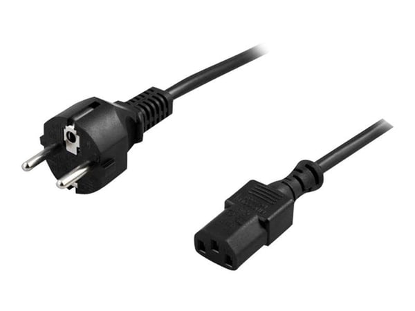 DELTACO DEL-111M - Strømkabel - power CEE 7/7 (han) lige til power IEC 60320 C13 lige - AC 250 V - 10 A - 5 m - lajitelma DELTACO DEL-111M - Strømkabel - power CEE 7/7 (han) lige til power IEC 60320 C13 lige - AC 250 V - 10 A - 5 m - lajitelma
