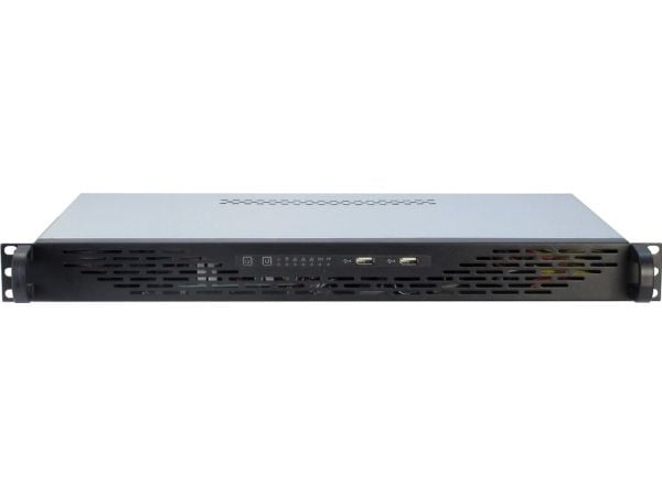 Inter-Tech IPC 1U-K-125L - Rackmonterbar 1U - mini-ITX - ingen strømforsyning - USB