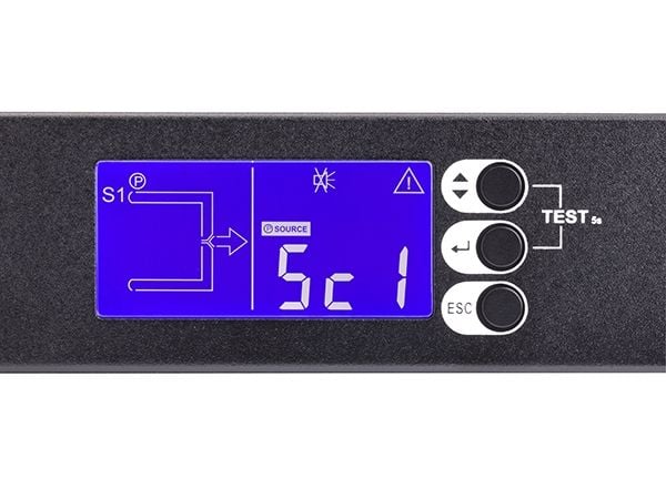 Eaton ATS 16 Netpack - Redundant switch (kan monteres i rack) - AC 208/220/230/240 V - Ethernet - utgangskontakter: 9 - 1U