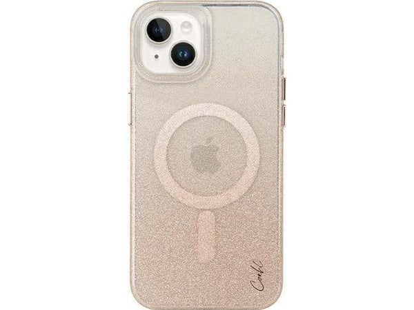 Uniq Coehl Lumino-etui i gull for iPhone 14 Plus - gull