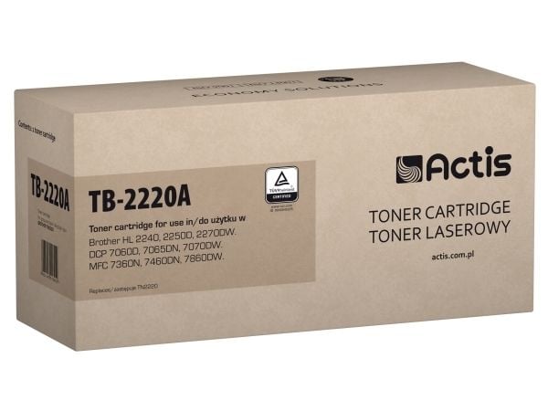 Actis TB-2220A, 2600 sider, Sort, 1 stykker