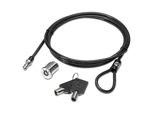 HP Master Keyed Docking Station Cable Lock - Sikkerhetskabellås - for EliteBook 84XX, 8540, 8770; ZBook 14u G6, 15u G2, 15u G3, 15u G4, 15u G5, 15u...