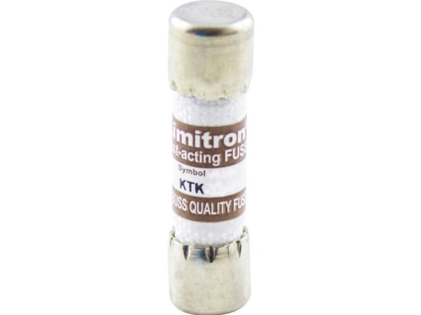Bussmann by Eaton KTK 1 A Sulake (Ø x L) 10,3 mm x 38 mm 1 A 600 V Superfast -FF- Sisältö 1 kpl