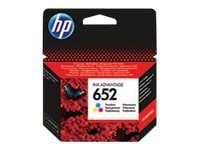 HP 652 - Väri (syaani, magenta, keltainen) - alkuperäinen - Ink Advantage - värikasetti - Deskjet Ink Advantage 26XX, Ink Advantage 37XX, Ink Advan...