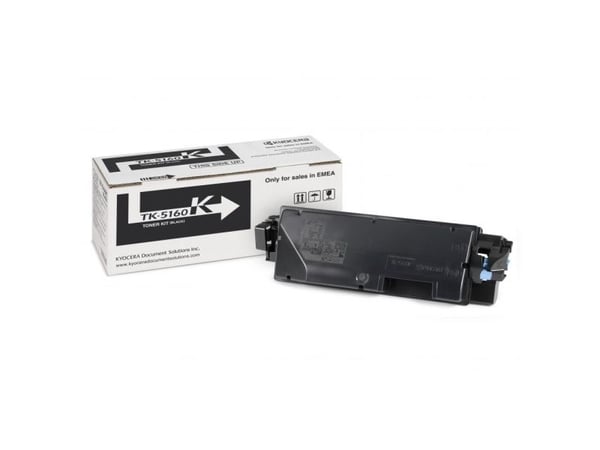 Kyocera TK 5160K - Sort - original - tonerpatron - for ECOSYS P7040cdn, P7040cdn/KL3