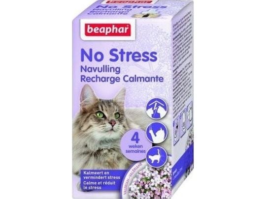 Beaphar No Stress Calming Refill Cat, Katt, 1 stykker, Lavender, Valerian root extract, Boks