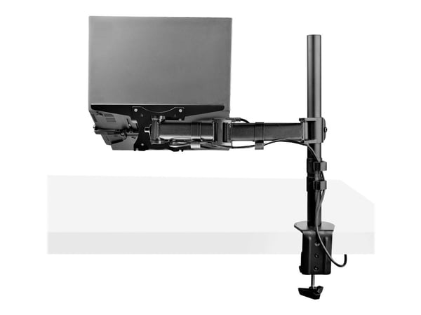 Startech Laptop Desk Mount, Monitor and Laptop Mount for Desk, Displays 34in (8kg/17.6lb) & Laptops (4.5kg/9.9lbs), Adjustable & Articulating VESA ...
