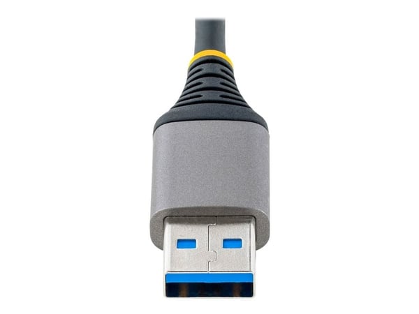 Startech 4-Port USB Hub, USB 3.0 5Gbps, Bus Powered, USB-A to 4x USB-A Hub with Optional Auxiliary Power Input, Portable Desktop/Laptop USB Hub wit...