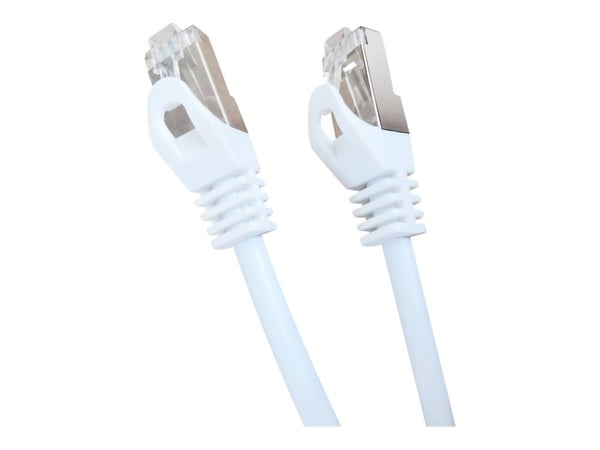 Gembird PP6A-LSZHCU-W-10M, 10 m, Cat6a, S/FTP (S-STP), RJ-45, RJ-45, Valkoinen
