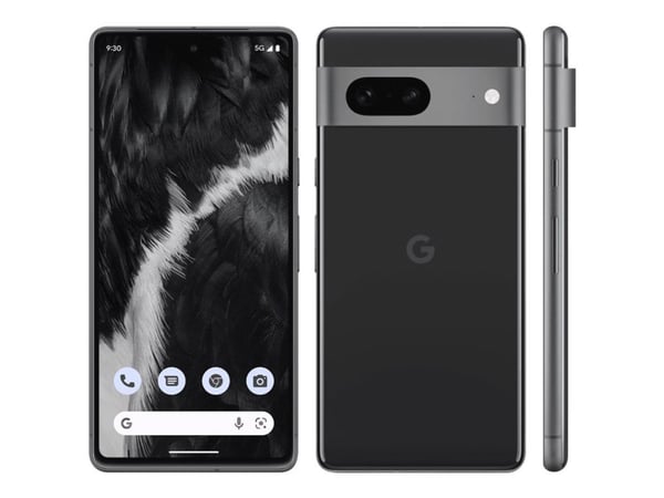 Google Pixel 7 - 5G smarttelefon - dobbelt-SIM - RAM 8 GB / Internminne 128 GB - OLED-display - 6.3" - 2400 x 1080 piksler (90 Hz) - 2x bakkameraer...