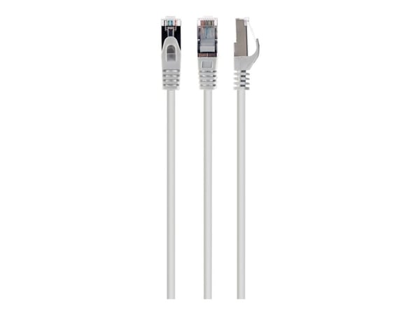 Gembird PP6A-LSZHCU-W-10M, 10 m, Cat6a, S/FTP (S-STP), RJ-45, RJ-45, Valkoinen