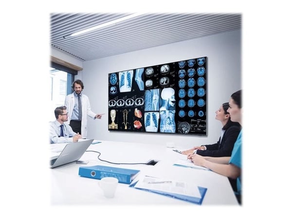 Samsung QM43B-T - 43" Diagonalklasse QMB-T Series LED-bakgrunnsbelyst LCD-skjerm - intelligent skilting - med berøringsskjerm - Tizen OS - 4K UHD (...