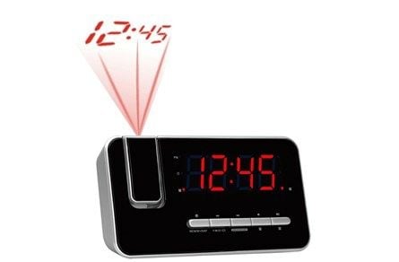 Clockradio Denver CRP-618 - Ur - Digital - FM - PLL - LED - 3,05 cm - (1.2") - Rød