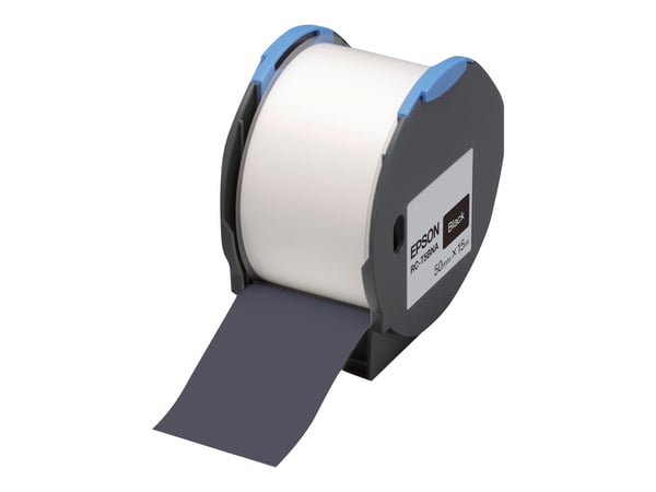 Epson RC-T5BNA - Selvklebende polyolefinplasttape - Svart - Rull (5 cm x 15 m) 1 rull(er) - for LabelWorks Pro100 (C53S634007)