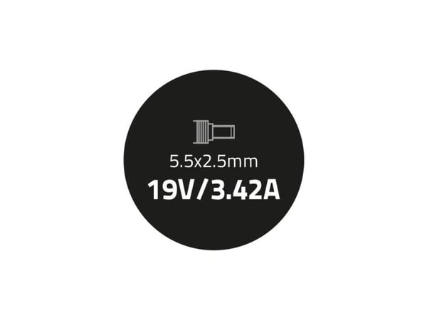Qoltec - Strömadapter - AC 100-240 V - 65 Watt