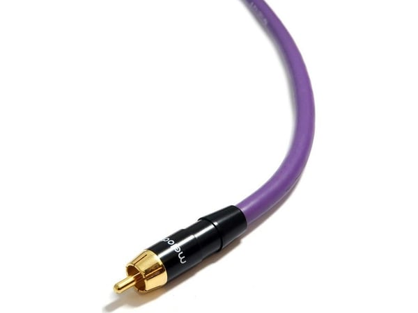 Melodika RCA (Cinch) - RCA (Cinch) kabel 7m lila