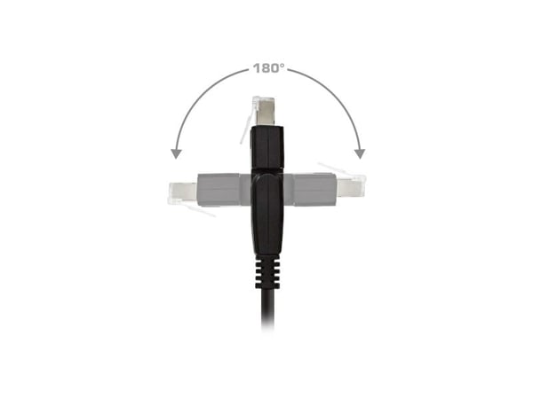 InLine 4043718235254, 1 m, Cat6a, S/FTP (S-STP), RJ-45, RJ-45
