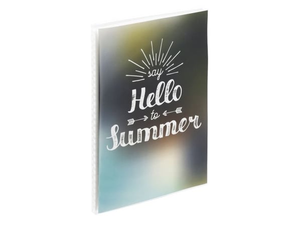 Hama 1x24 Summerly fotoalbum softcover, 24 bilder 10x15 farge sort. 2615