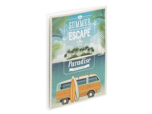 Hama 1x24 Summerly fotoalbum softcover, 24 bilder 10x15 farge sort. 2615