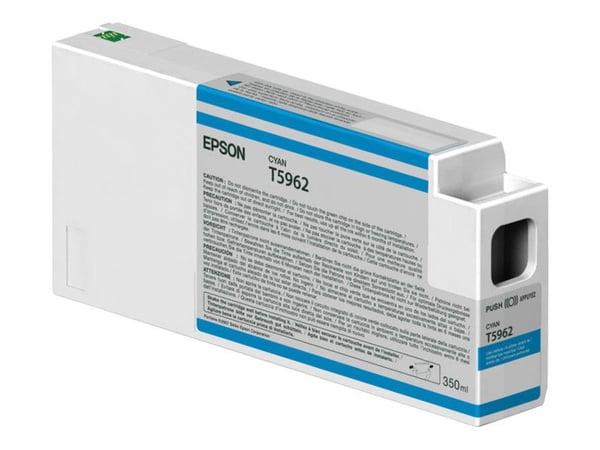 Epson T5962 - 350 ml - cyan - original - blekkpatron - for Stylus Pro 7700, Pro 7890, Pro 7900, Pro 9700, Pro 9890, Pro 9900, Pro WT7900