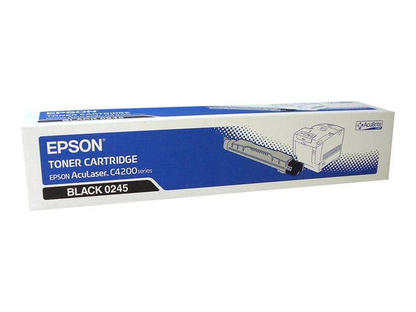 Epson - Svart - original - tonerpatron - for AcuLaser C4200, C4200DNPC5-256, C4200DTNPC5-256
