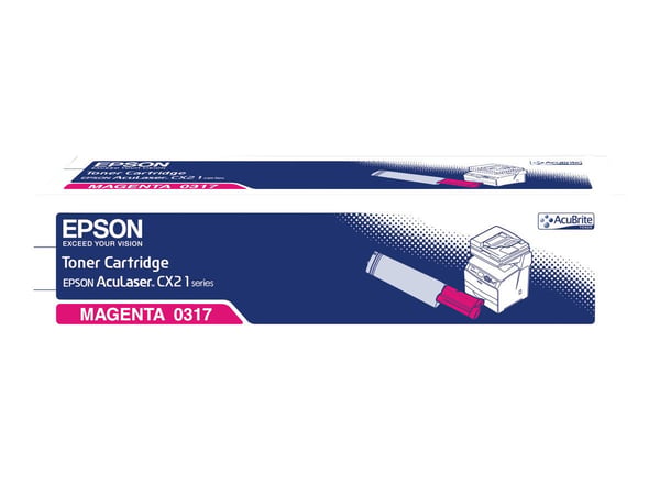 Epson - Magenta - original - tonerpatron - for AcuLaser C1100, CX21N, CX21NC, CX21NF, CX21NFC, CX21NFCT, CX21NFT