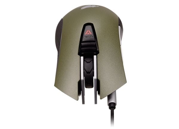 COUGAR Gaming 530M, Høyre hendt, Optisk, USB Type-A, 5000 DPI, Grønn