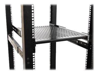 Startech Server Rack Shelf - 2U - 20 to 30in Adjustable Mounting Depth - Vented - Server Rack Cabinet Shelf - 24in Deep - Rack-hylle - 1U - 19" - f...