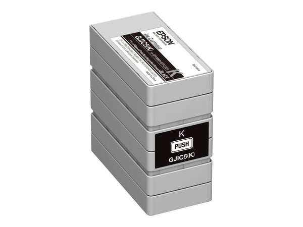 Epson GJIC5(K) - Svart - original - blekkpatron - for Epson GP-C831, GP-M831; ColorWorks C831