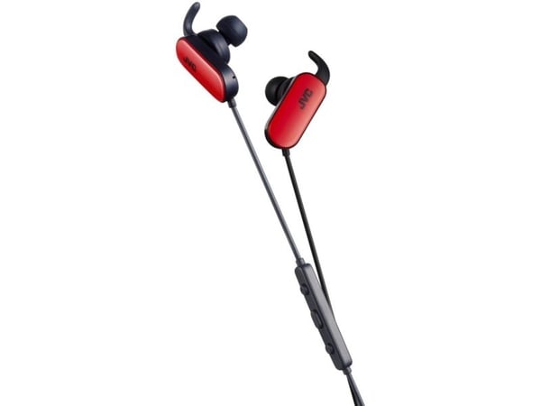 JVC HA-EBT5-R, Langaton, 20 - 20000 Hz, Urheilu, 15 g, Kuulokkeet, Musta, Punainen