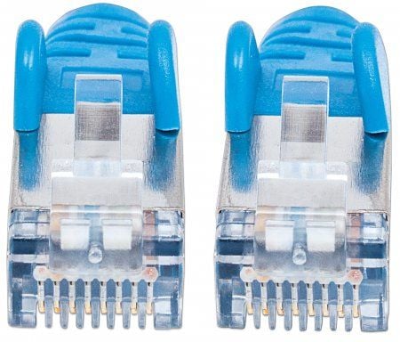 Intellinet Cat6, SFTP, 7.5m, 7,5 m, Cat6, S/FTP (S-STP), RJ-45, RJ-45, Blå