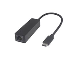 Microconnect 0,2m USB C - RJ-45 - USB C - RJ-45 - Hann/Hunn - Svart (USB3.1CETHB)