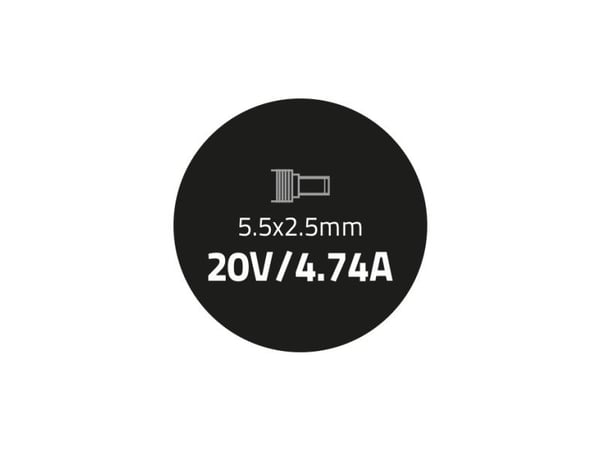 Qoltec - Strömadapter - AC 100-240 V - 90 Watt