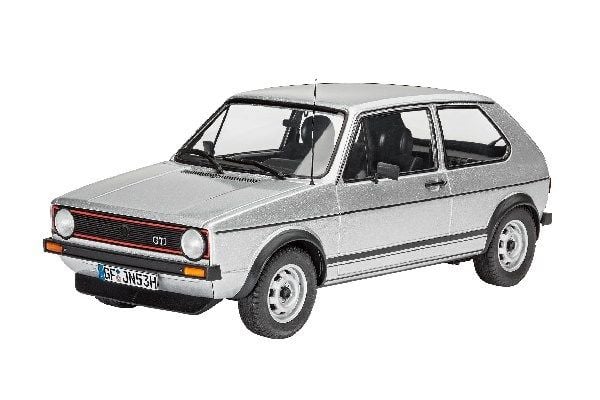 Revell VW Golf 1 GTI, Bybil, Monteringssett, 1:24, VW Golf 1 GTI, VW Golf 1 GTI, Over middels
