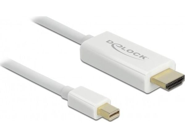 DeLOCK 83708, 3 m, Mini DisplayPort, HDMI, Uros, Uros, Kulta