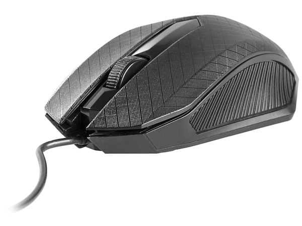 Tracer Click - Mus - optisk - 3 knapper - kablet - USB