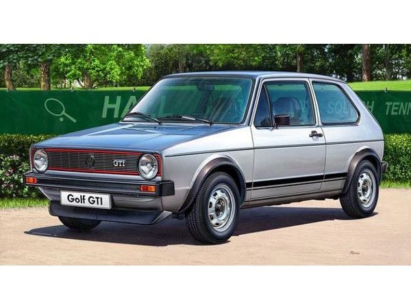 Revell VW Golf 1 GTI, Bybil, Monteringssett, 1:24, VW Golf 1 GTI, VW Golf 1 GTI, Over middels
