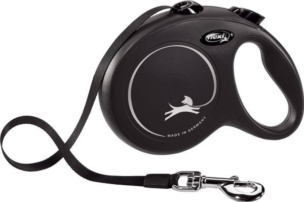 flexi New Classic bånd L, 5M, 50KG, sort