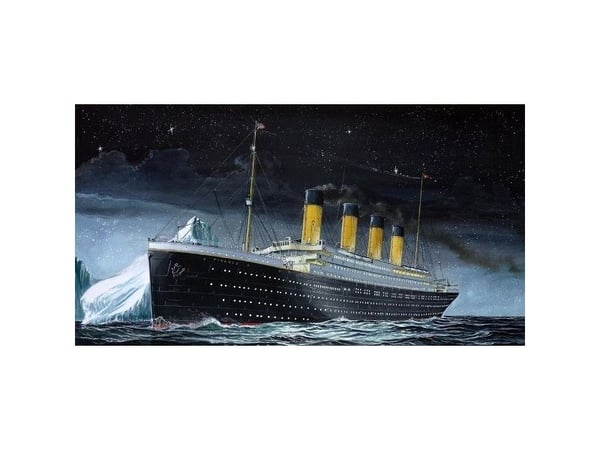 Revell R.M.S. Titanic, Marineskipsmodell, Monteringssett, 1:1200, R.M.S. Titanic, Plast, Avansert