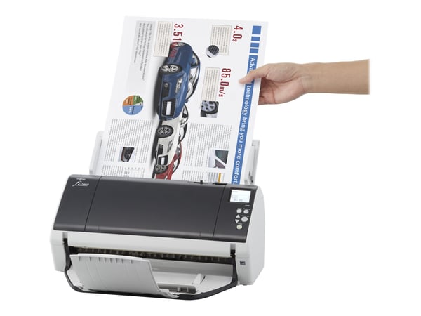 Fujitsu fi-7480 - Asiakirjaskanneri - Dual CCD - Duplex - 304,8 x 431,8 mm - 600 dpi x 600 dpi - jopa 160 sivua/min (mono) / jopa 160 sivua/min (vä...