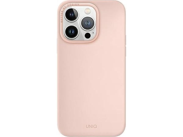 UNIQ deksel Lino Hue Apple - iPhone 14 Pro Max 6,7" Magclick Charging - rožines spalvos